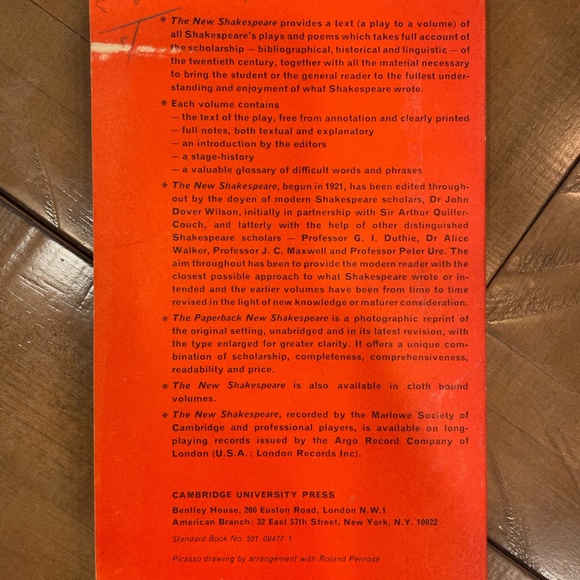 Book: THE NEW SHAKESPEARE HENRY V - Picture 3 of 4